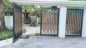 Cổng tự động âm sàn AMAVI 24V