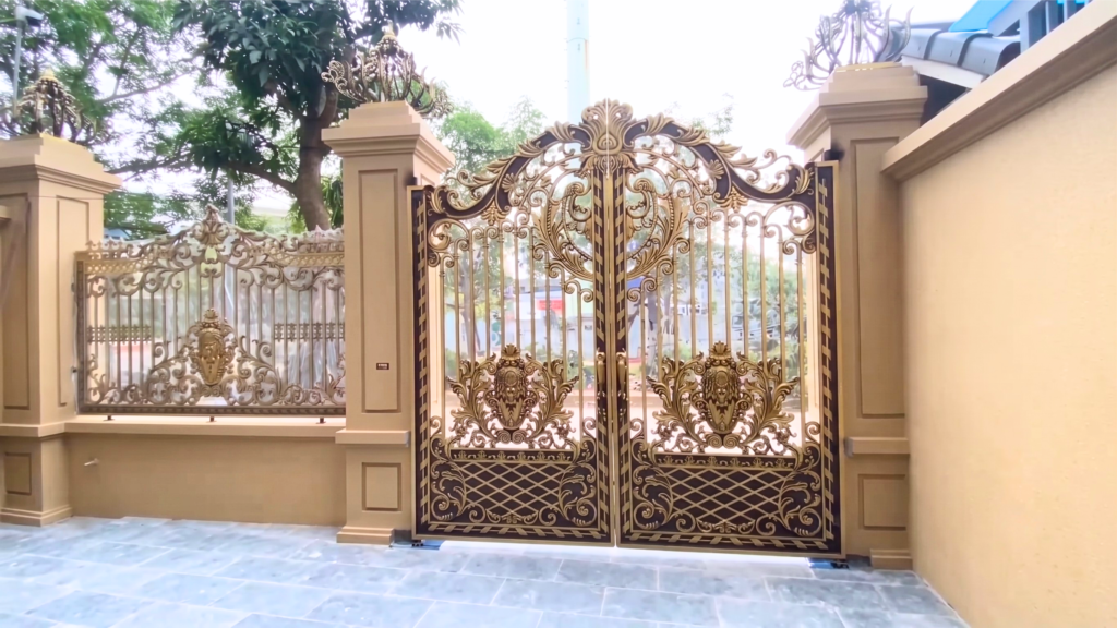 cổng tự động âm sàn